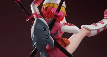 Gwenpool 3D - Arquivo STL para impressão 3D