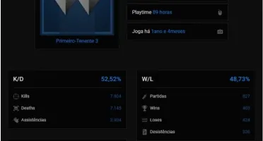 CONTA POINT BLANK Primeiro-Tenente 3 145 Armas Pra sair logo