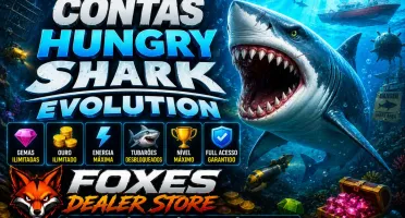 Contas Hungry Shark Evolution (Full Acesso) [No Seu Email]