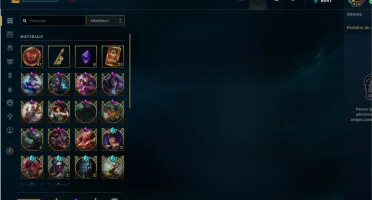 Conta league of legends Platina 4 FULL CHAMP 167 skins