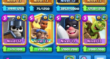 Conta de clash royale muito braba