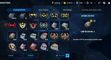 Conta Marvel Future figth 11T4 e 30 T3