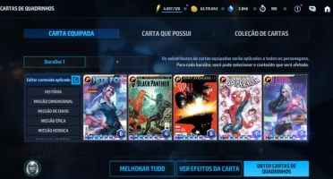 Conta Marvel Future figth 11T4 e 30 T3
