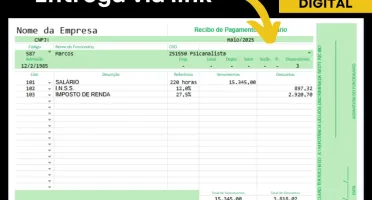 Planilha de Contracheque Editável em Excel e Google Sheets