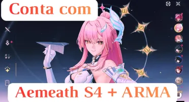 Wuthering Waves - Aemeath S4 + Arma + Lupa + Arma + 5*......