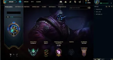 Conta LOL Platina PRONTA ENTREGA (troco email na hora!)