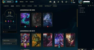 Conta LOL Platina PRONTA ENTREGA (troco email na hora!)