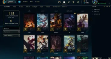 Conta LOL Platina PRONTA ENTREGA (troco email na hora!)