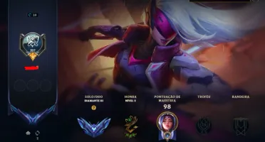 Conta Diamante 3 Lol Handlevel Conta De 2017