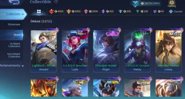 Conta Rica Full Acesso Mobile Legends 85 Skins, Promoção