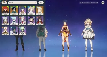 Diluc + Venti AR 37 Boa pra jogar !!!