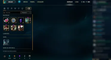 CONTA GOLD  |  45 CAMPEÕES  |  13 SKINS