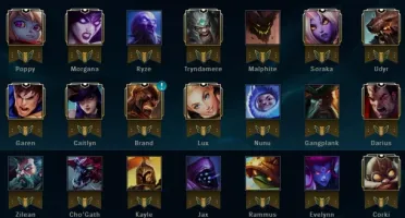 CONTA GOLD  |  45 CAMPEÕES  |  13 SKINS