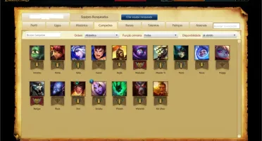 CONTA GOLD 4 COM 2 PAGINAS DE RUNAS COMPLETAS