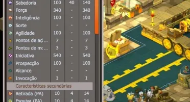 IOP 199 + SADIDA 163 + ELIOTROP 188 + 3 PROFISSÕES LVL 100