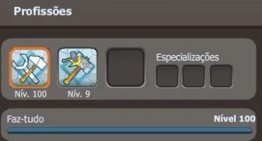 IOP 199 + SADIDA 163 + ELIOTROP 188 + 3 PROFISSÕES LVL 100