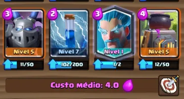 Conta Clash Royale - 3 lendárias