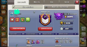 Conta CV 12 - Clash of Clans