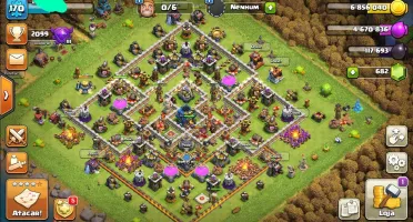 Conta CV 12 - Clash of Clans
