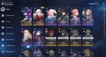 Honkai Star Rail - Conta com Seele e Clara LVL 14 [NA]