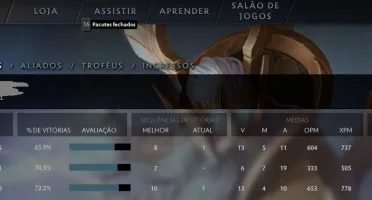 CONTA DOTA 2 ANCIENT 4, 4K MMR + ITENS (SETS E IMORTAIS)