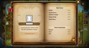Reroll Summoners War lvl10 com Cadiz Woosa Verdehille Kaki