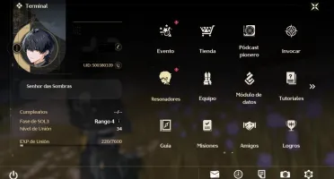 Conta Wuthering Waves LVL 45 - Personagens 60 - Armas Roxas