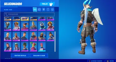 Conta Fortnite com Jhon Wick S3, 1350vbuck e salve o mundo