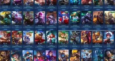 Conta Mobile Legends 54 Skins, 60 Heróis, WR 58%
