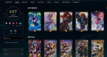 Conta Riot Premium/Exclusiva De 2012 ! Mais De 7K Gastos !