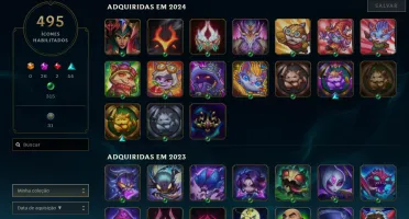 Conta Riot Premium/Exclusiva De 2012 ! Mais De 7K Gastos !