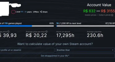 Conta steam CSGO GLOBAL - level 111 steam