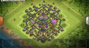 Vendo ou troco conta clash of clans CV-9