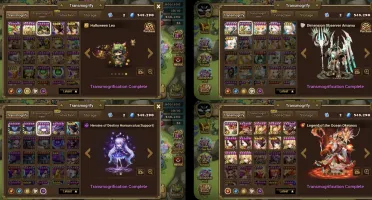 Summoners War Global com Grogen Valantis Leo ZenitsuLight In