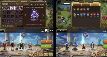 Summoners War Global com Grogen Valantis Leo ZenitsuLight In