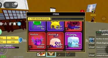 Conta de blox fruits