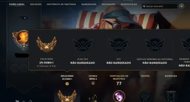 Conta de LOL