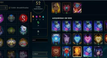 Conta de LOL