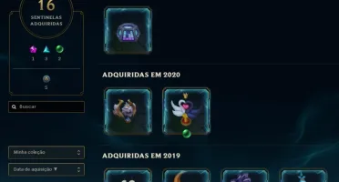 Conta league of legends ouro 1 level 200+