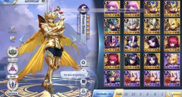 Saint seiya Awakening com mais de 3400 Gemas Avançadas