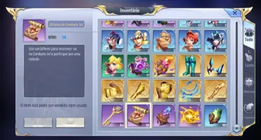 Saint seiya Awakening com mais de 3400 Gemas Avançadas