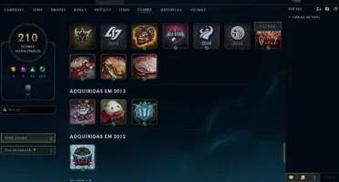 Conta League Of Legends