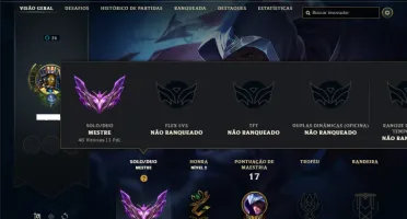 Conta Mestre com 26 Champs e 80% de Win Rate