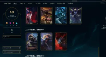 Conta Inativa com 2 SKINS DE YASUO