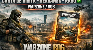 Carta De Visita – Verdansk – Raro ✅ Warzone / Bo6