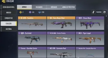 Conta COD MÓBILE 2 lendárias