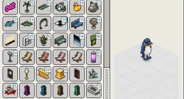 Conta Habbo 2008 + 4639 Moedas + Mobis + Emblemas Raros
