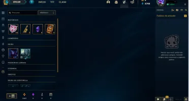 Conta gold 1 71% winrate