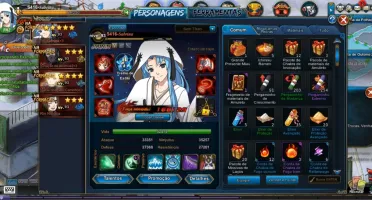 Conta Naruto online