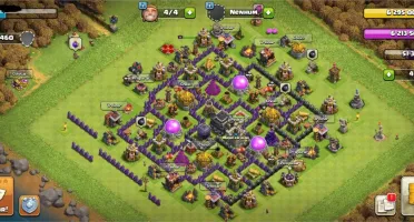 CONTA CLASH OF CLANS CV 9